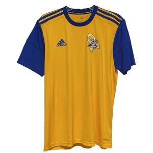 Adidas Solar SC Climalite Soccer Jersey Adult Medium #1 Cancer Awareness Shirt